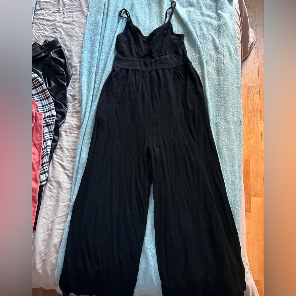 Black Cutout Jumpsuit